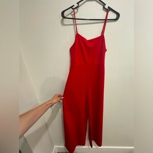 Urban outfitters red jumpsuit, size small, worn once